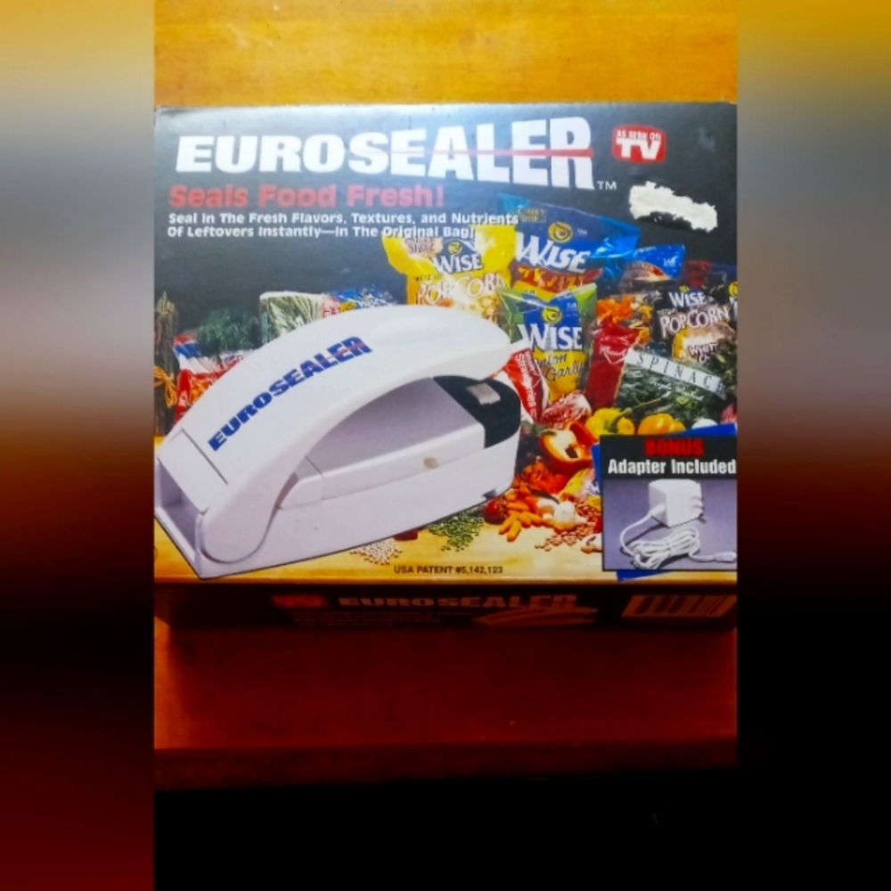 Eurosealer Food Bag Sealer - White